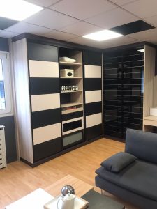 Dressing d'angle - portes coulissantes