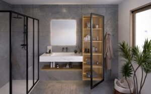 Armoire de salle de bain - collection seed