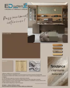 Bronze brossé & Argile