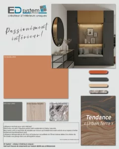 Terracotta & Gris onyx