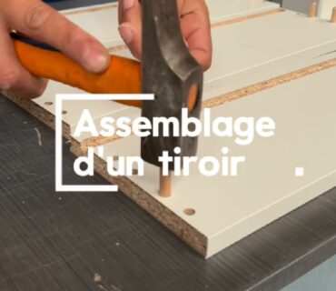 Montage d’un tiroir
